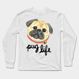 Pug Life Long Sleeve T-Shirt